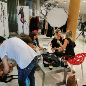 Backstage from filming for the kN Furs catalog in Kastoria - изображение 1066